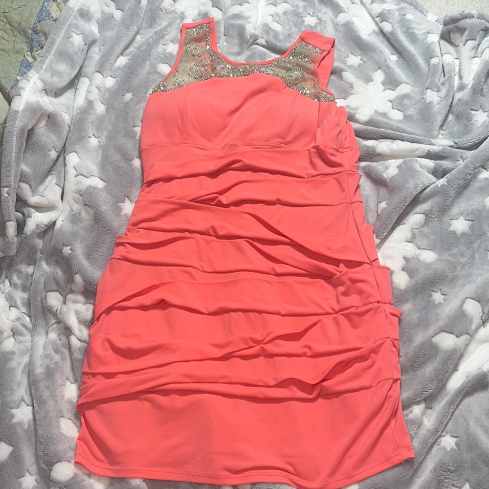 Pink formal dress